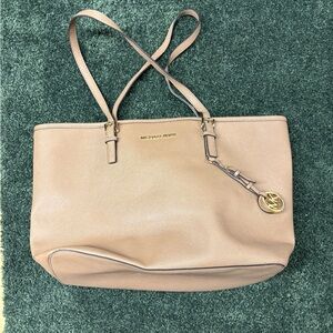 Michael Kors Tan Leather Tote